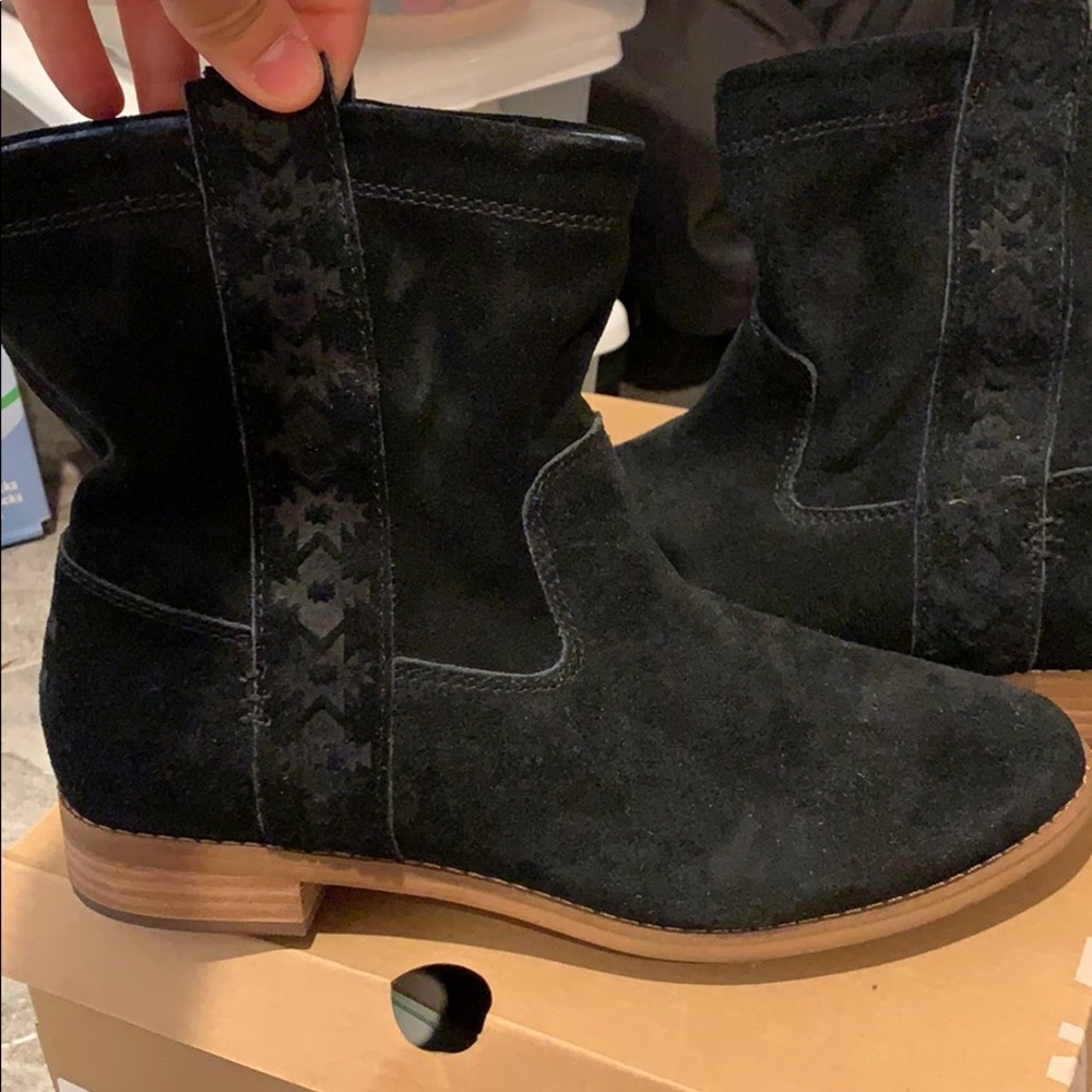 Black Suede boots